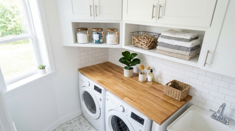 10 Innovative Ways to Save Space and Organize Your Small Laundry Room
