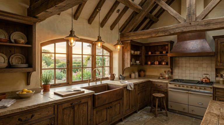 16 Cozy Ideas to Transform Your Kitchen Into a Stunning Rustic Haven