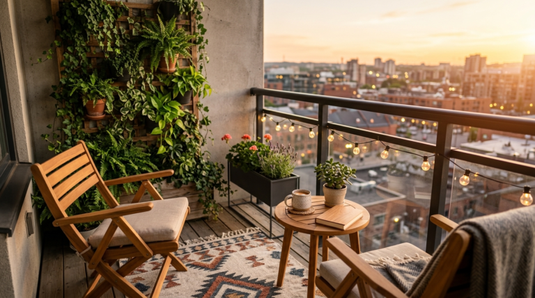16 Cozy Ideas for Transforming Tiny Balconies into an Urban Oasis