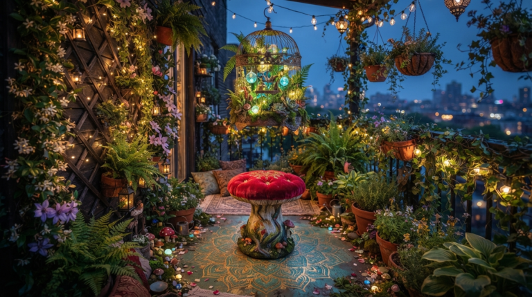 Whimsical & Imaginative DIY Ideas for Tiny Balcony Magic