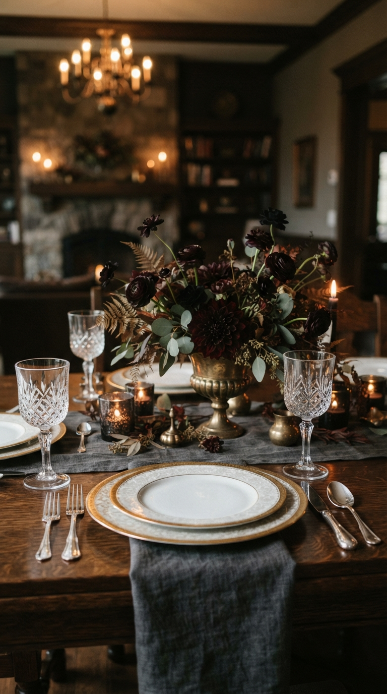 How to Design a Dramatic and Luxurious Dining Room for Entertaining