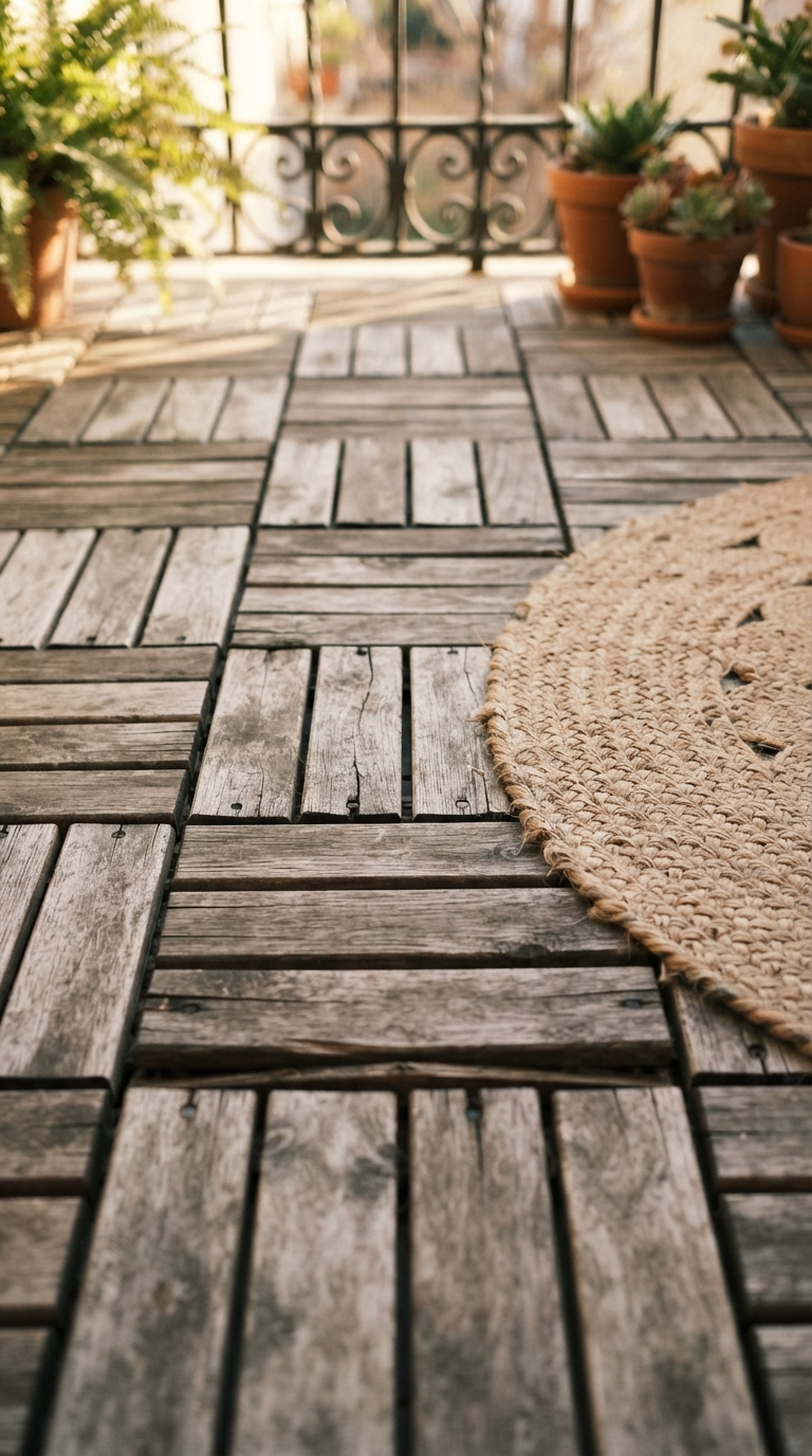 15 Cozy Ideas to Transform Your Tiny Balcony Into a Rustic Oasis