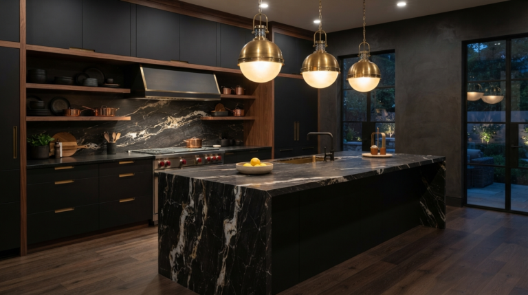 Top Luxury Dark and Black Kitchen Trends Defining This Year