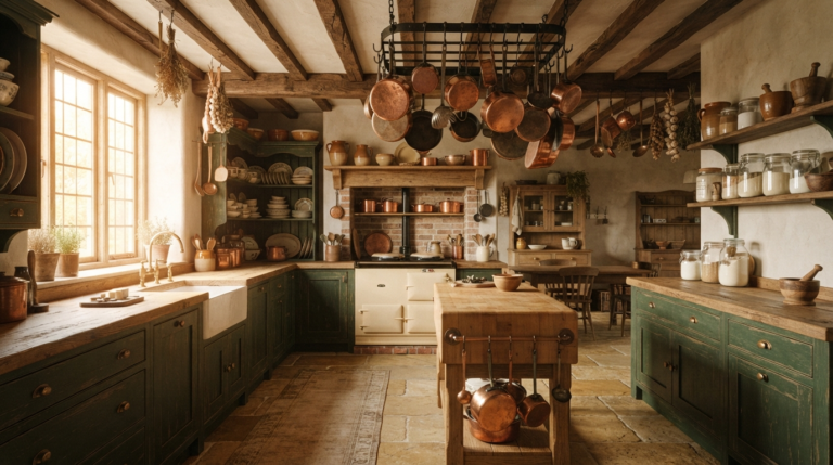 12 Cozy Ideas to Transform Your Home With a Rustic Traditional Kitchen