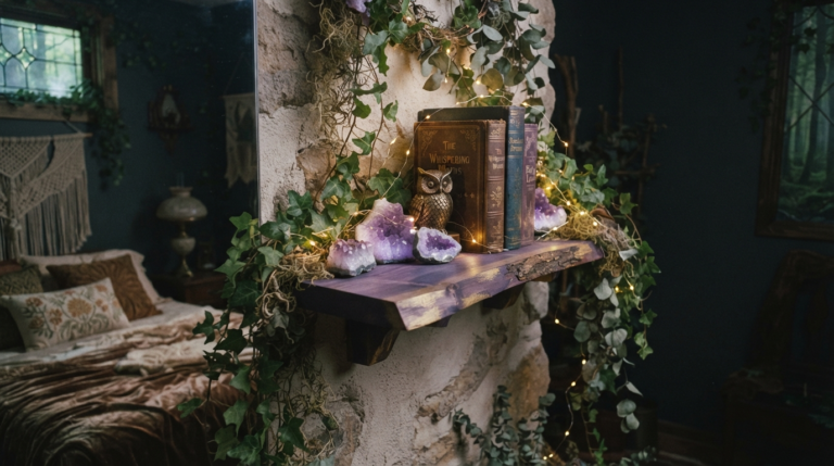 A Whimsical Guide to Creating Magical Floating Shelves for Your Bedroom