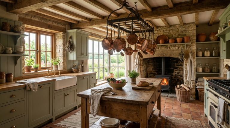 15 Cozy Design Elements for Creating a Timeless Rustic and Traditional Kitchen