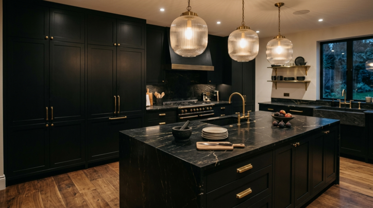 The Allure of Midnight: Designing Beautiful Dark and Moody Kitchen Spaces