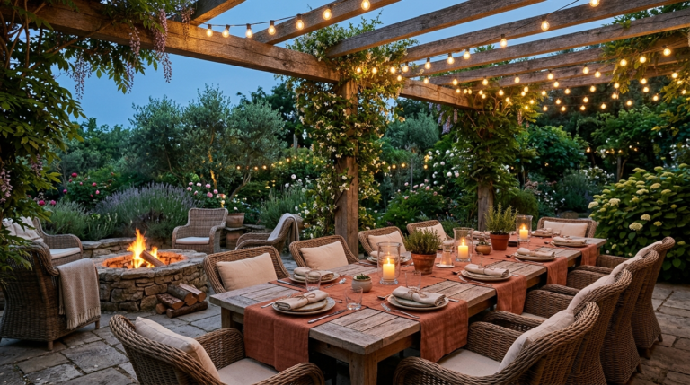 Top Outdoor Dining Trends This Year: Creating Your Perfect Alfresco Retreat